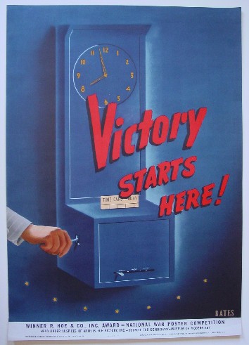 Victory WW2 poster